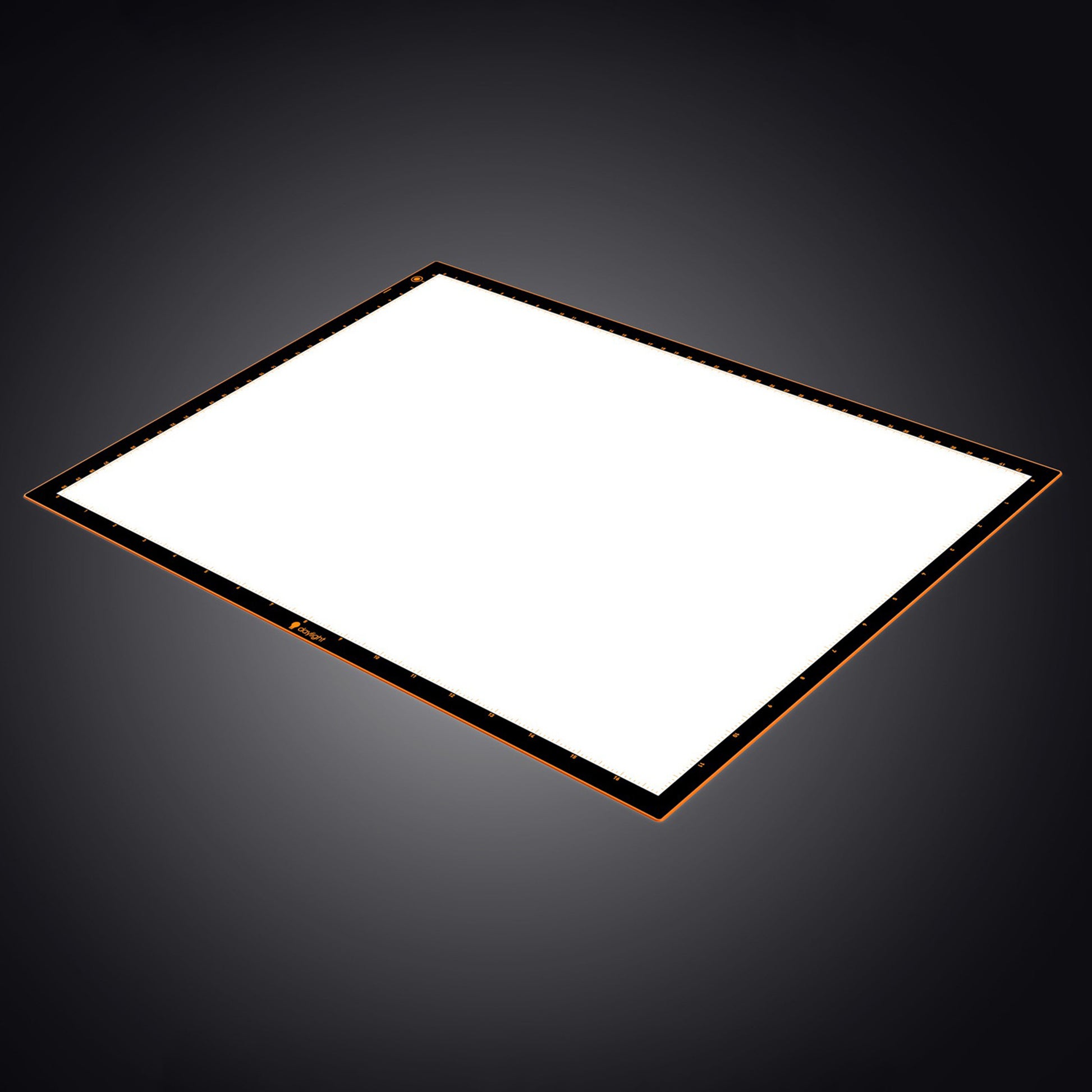 Daylight Wafer 2 Lightpad on a dark background