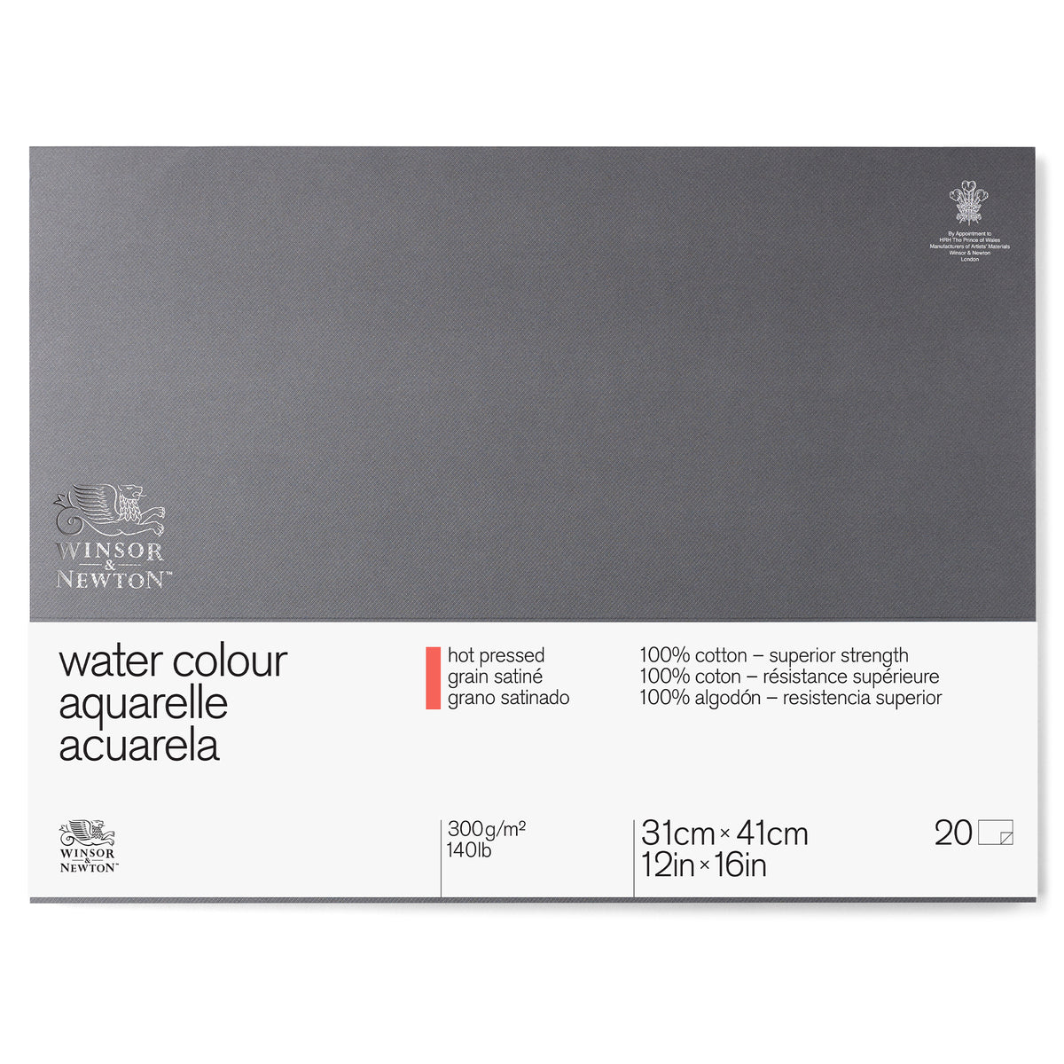 Winsor &amp; Newton Professional Watercolour Blocks - Landscape - 300gsm - 20 Sheets