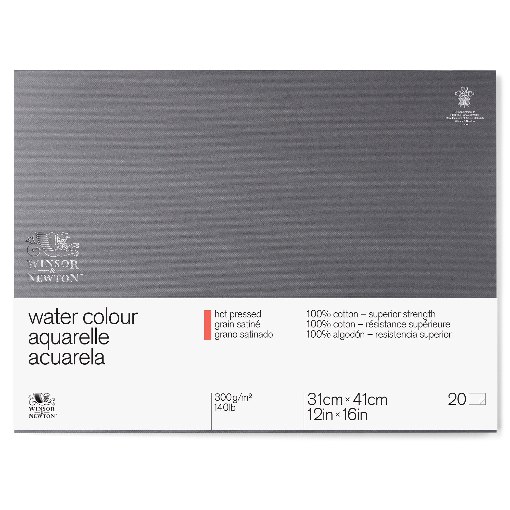 Winsor & Newton Professional Watercolour Blocks - Landscape - 300gsm - 20 Sheets