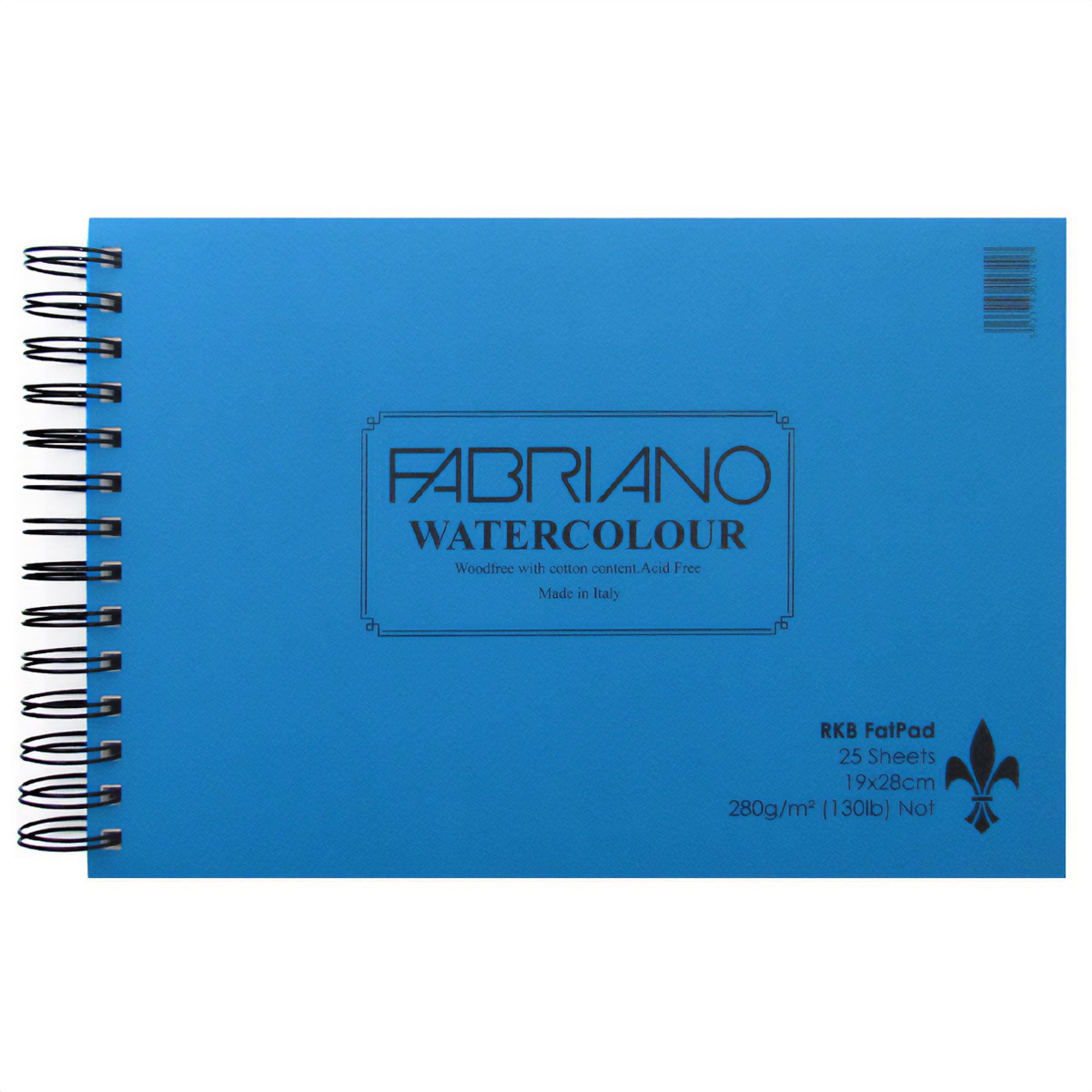 Fabriano Watercolour Cold Pressed (NOT) Fat Pads 280gsm/130lbs