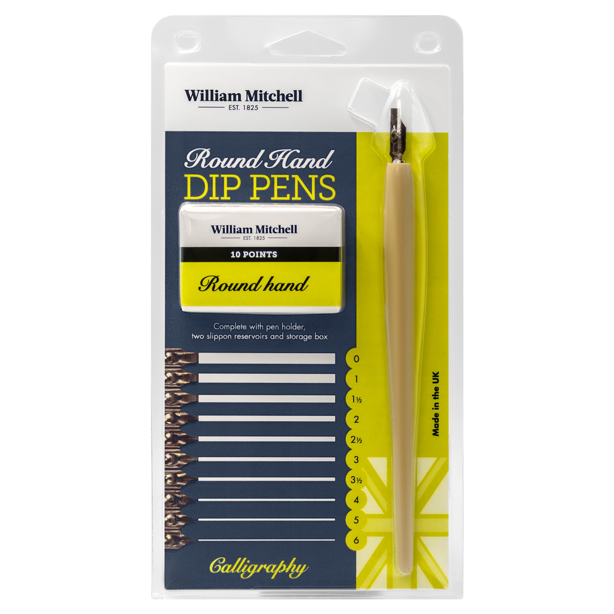 William Mitchell Round Hand Dip Pens