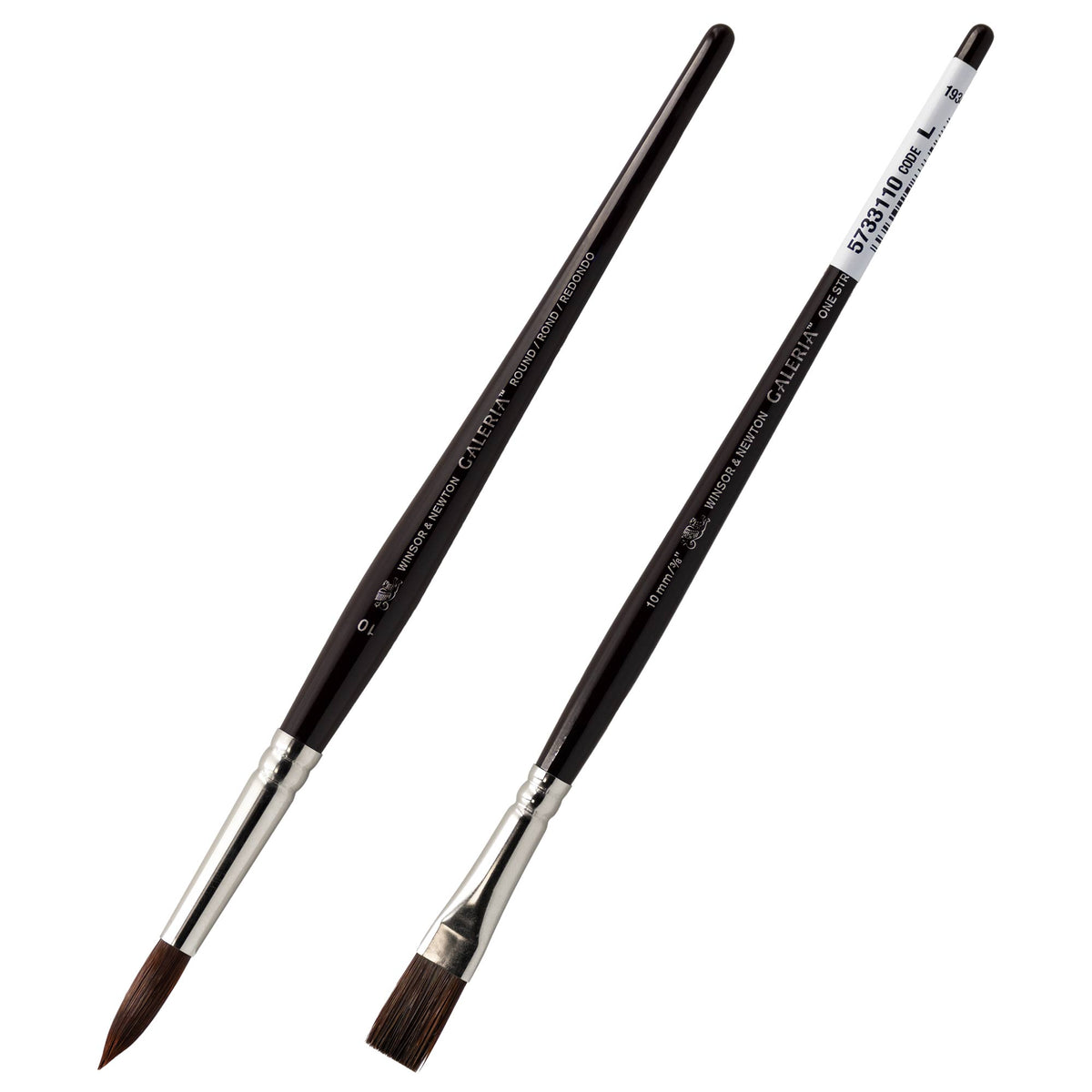 & Galeria Short Handled Acrylic Brush