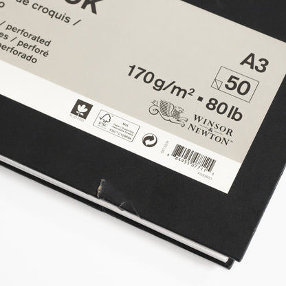 Wire-O Hardback Sketchbook - Dent Closeup