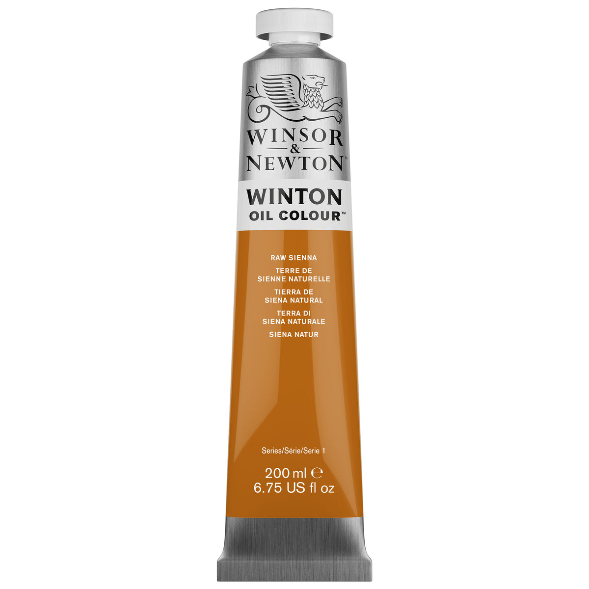 Winsor &amp; Newton Winton Oil Colour Tubes - 200ml - Raw Sienna