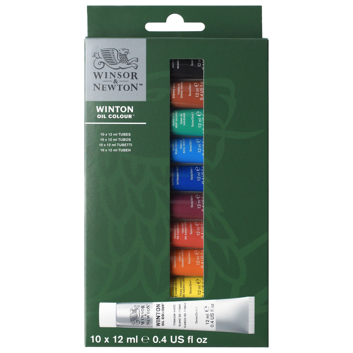 Winsor &amp; Newton Winton Oil Colours - Set of 10 x 12ml