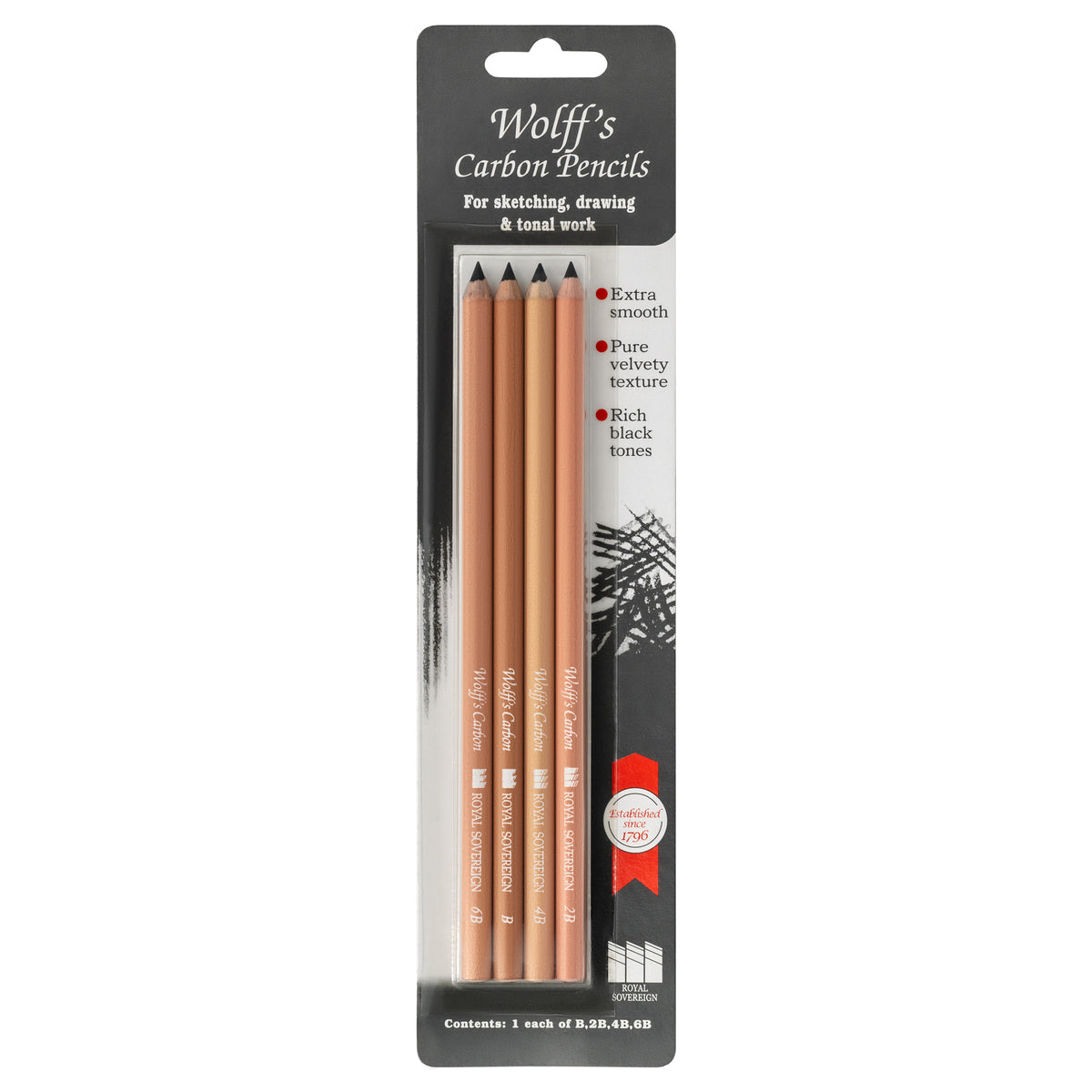 Wolff&#39;s Carbon Pencil Set