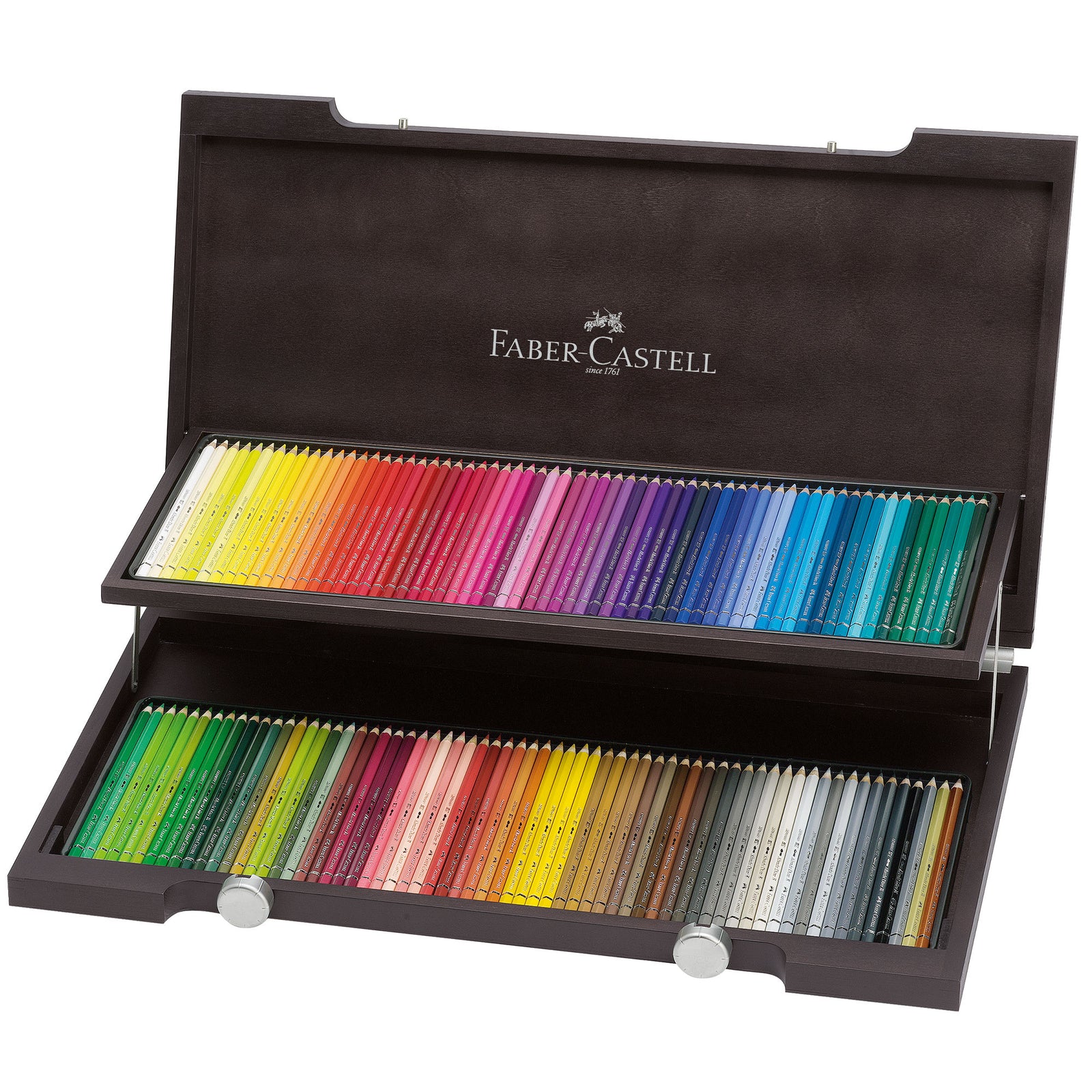 Faber-Castell Black Edition Supersoft Coloured Pencils Wallet of 50 or 100  