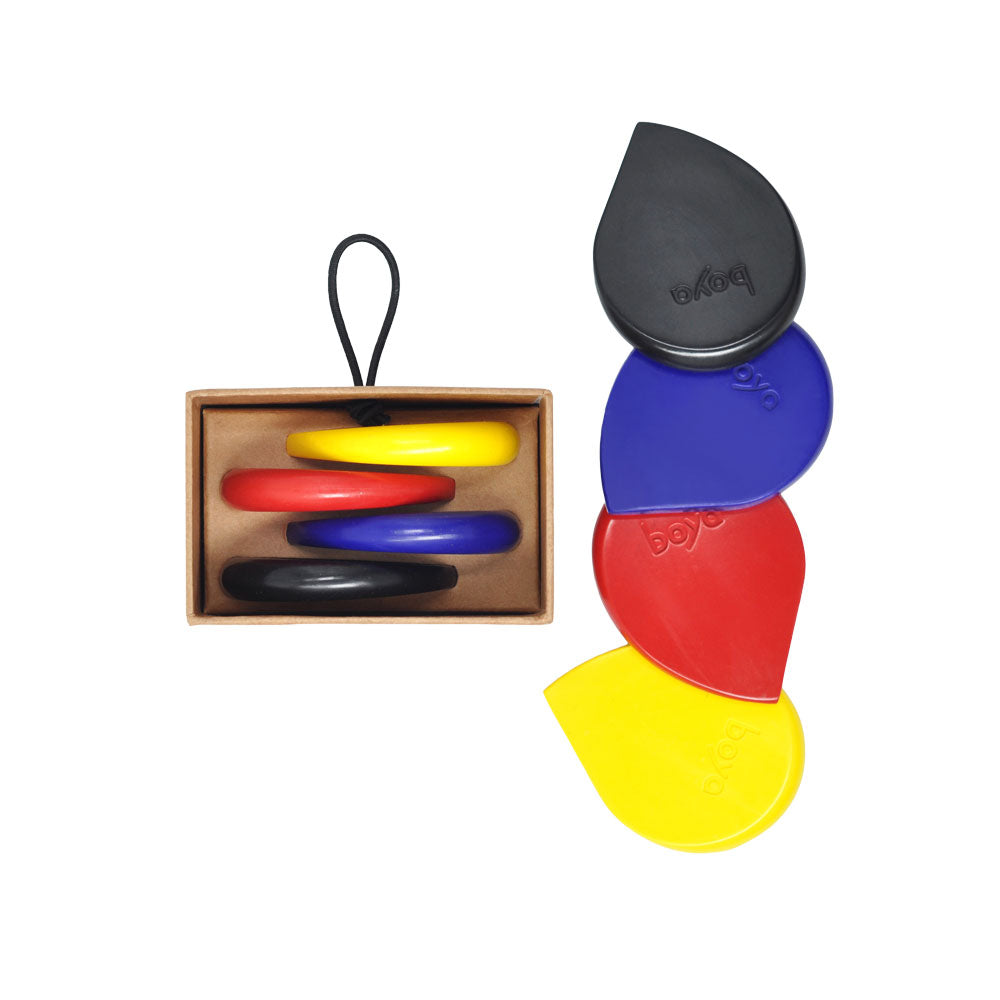 Boya Crayons : Wax Crayons : Set of 4 : Basic