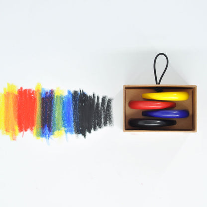 Boya Crayons : Wax Crayons : Set of 4 : Basic