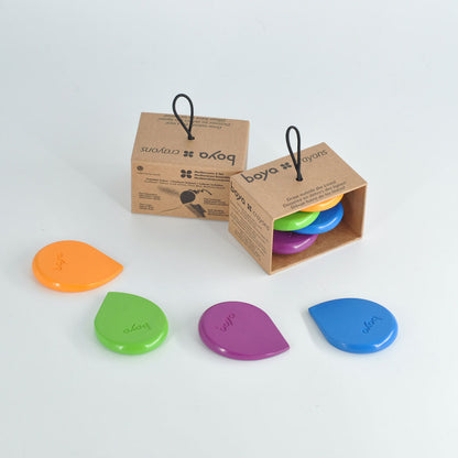 Boya Crayons : Wax Crayons : Set of 4 : Mediteraneo