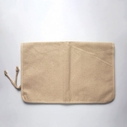 Studio Essentials : 7oz Canvas Brush Roll : 16x21.5in (Apx.41cm)