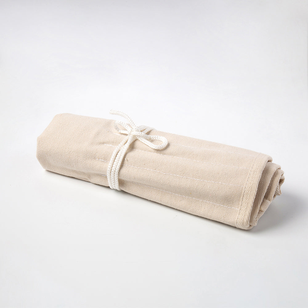 Studio Essentials : 7oz Canvas Brush Roll : 22.5x12in (Apx.57x30cm)