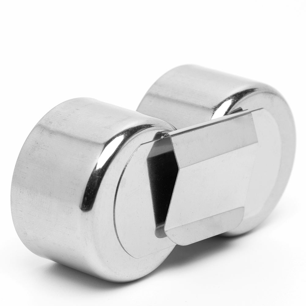 Studio Essentials : Double Artist Dipper : 2x2in Diameter (Apx.5x5cm) : Clips On To Palette
