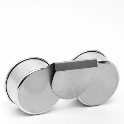 Studio Essentials : Double Artist Dipper : 2x1.5in Diameter (Apx.5x4cm) : Clips On To Palette