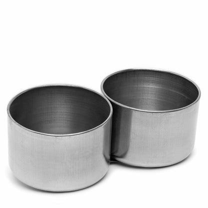 Studio Essentials : Double Artist Dipper : 2.3/8in Diameter (Apx.1cm) : Clips On To Palette