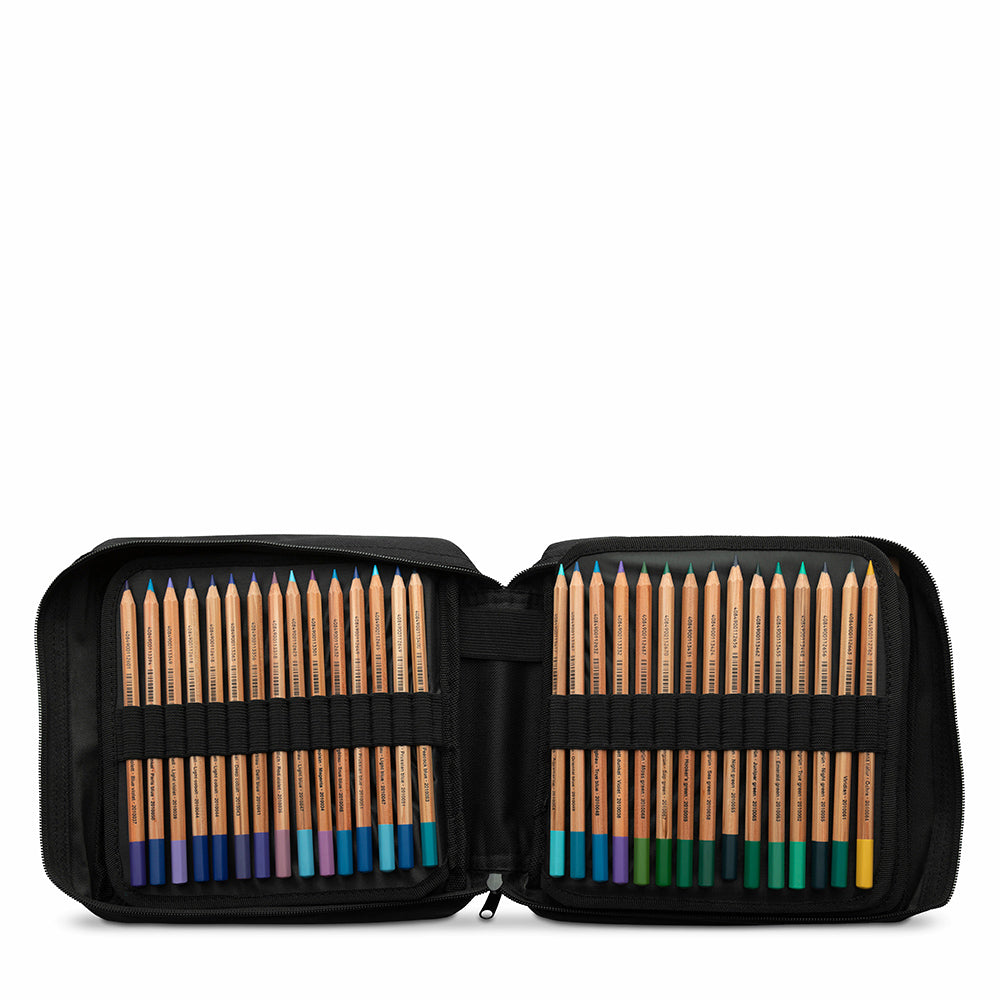 Arta : Black Pencil Case : Holds up to 115 Standard Pencils