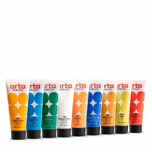 Arta : Acrylic Paint : 22ml : Set of 36