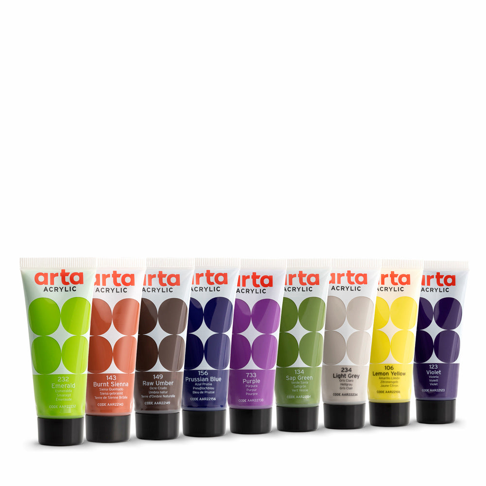 Arta : Acrylic Paint : 22ml : Set of 36
