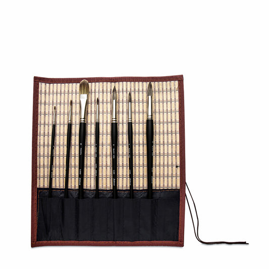 Studio Essentials : Chinese Painting : Bamboo Roll Up Brush Mat