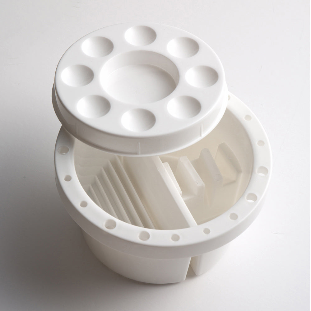 Studio Essentials : Brush Pot & Reservoir : 6in Diameter (Apx.15cm)