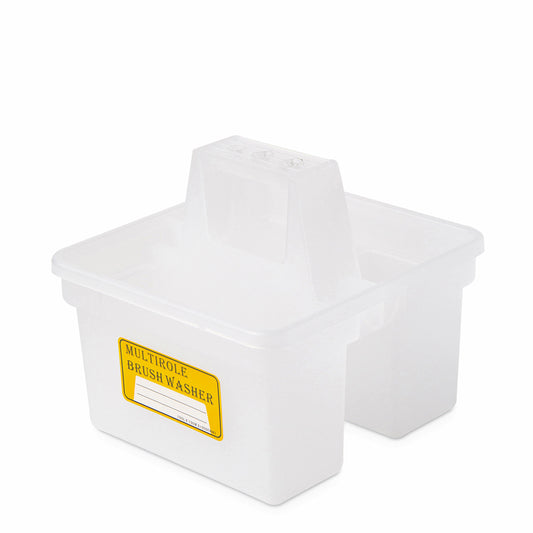 Studio Essentials : Plastic Brush Washer : 3 Compartments