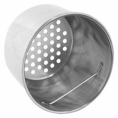 Studio Essentials : Airtight Steel Brush Washer : 8.3x7.3cm (Apx.3x3in) : Holds 300ml