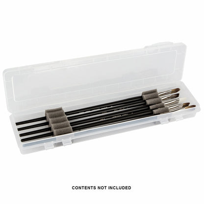 Studio Essentials : Plastic Brush Box : 33.5x8cm (Apx.13x3in)