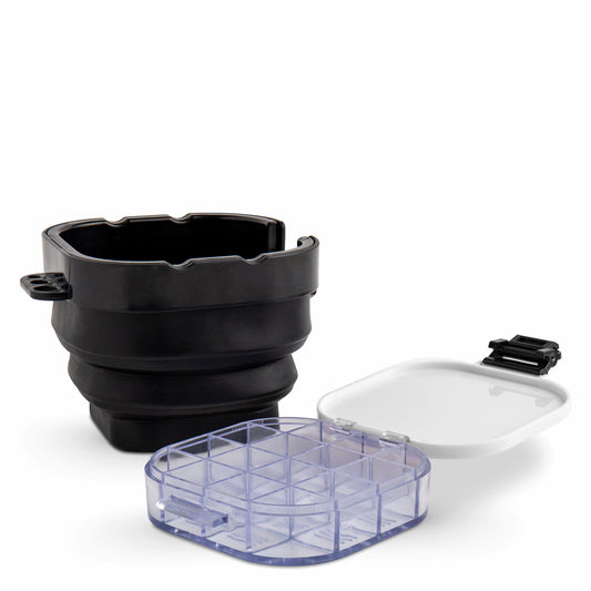 Studio Essentials : Foldable Bucket Brush Washer : Black
