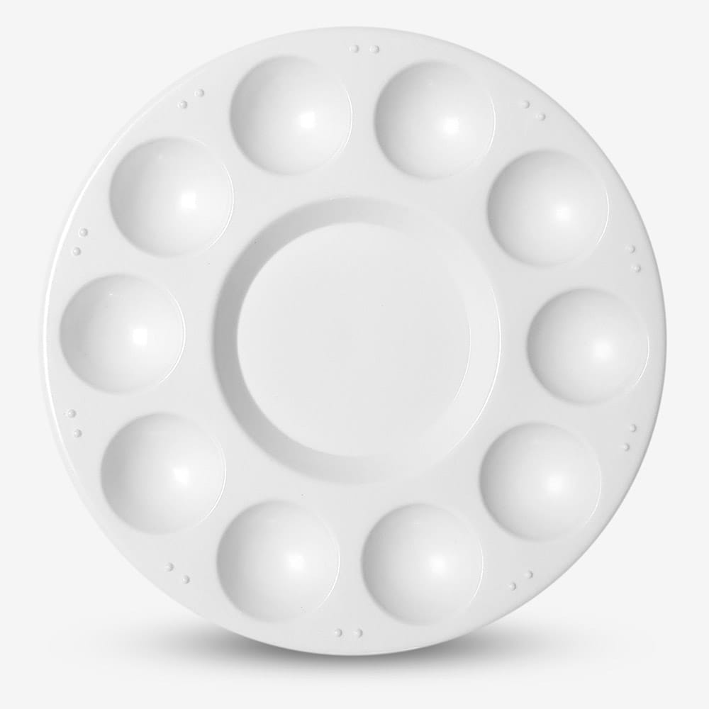 Zieler : Plastic Paint Palette : 11 Well : Round