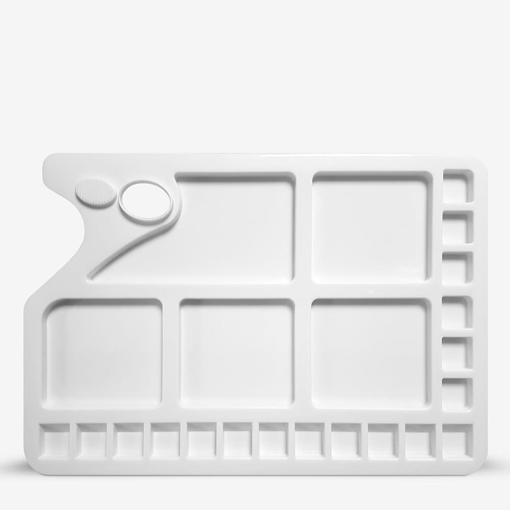 Zieler : Plastic Paint Palette : 23 Well : Rectangular