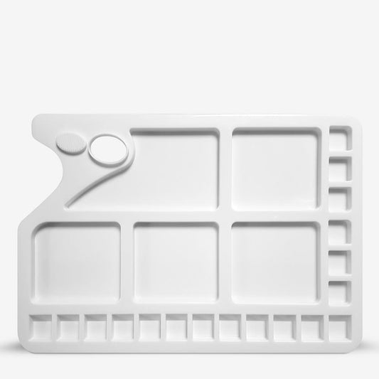 Zieler : Plastic Paint Palette : 23 Well : Rectangular