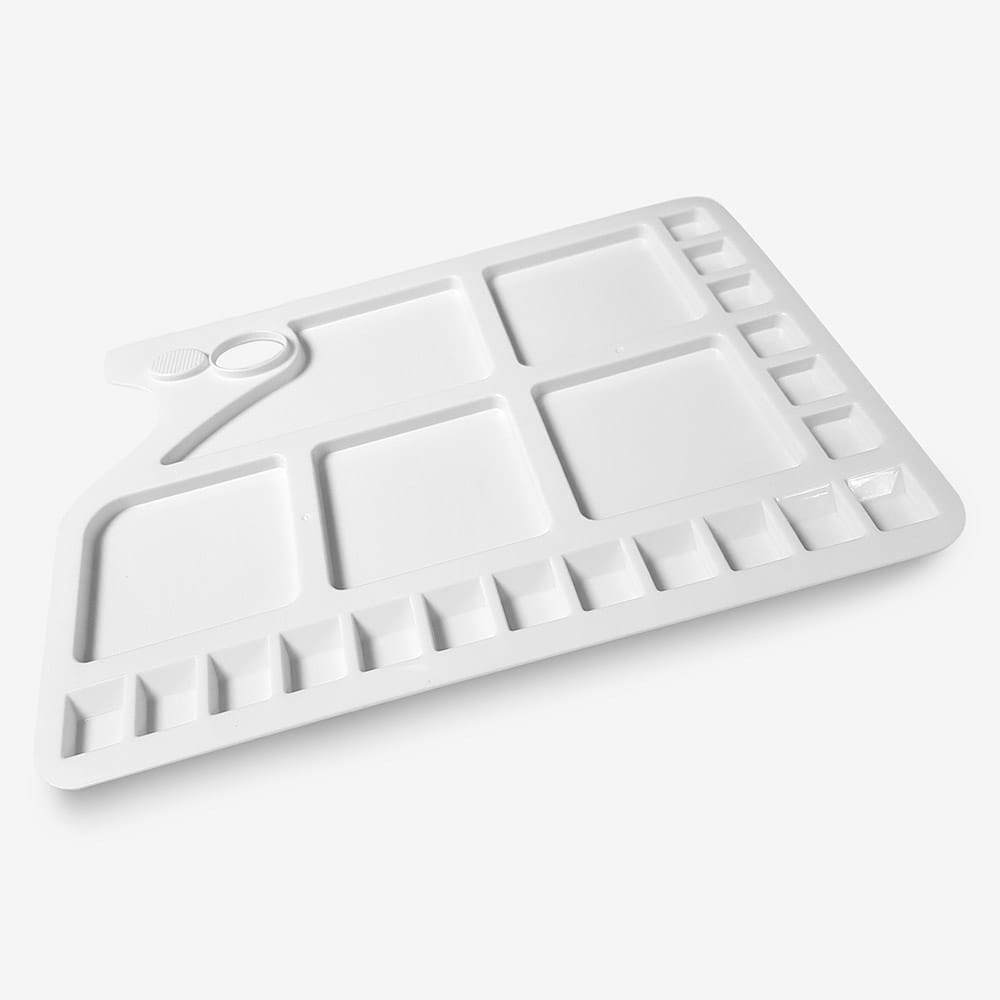 Zieler : Plastic Paint Palette : 23 Well : Rectangular