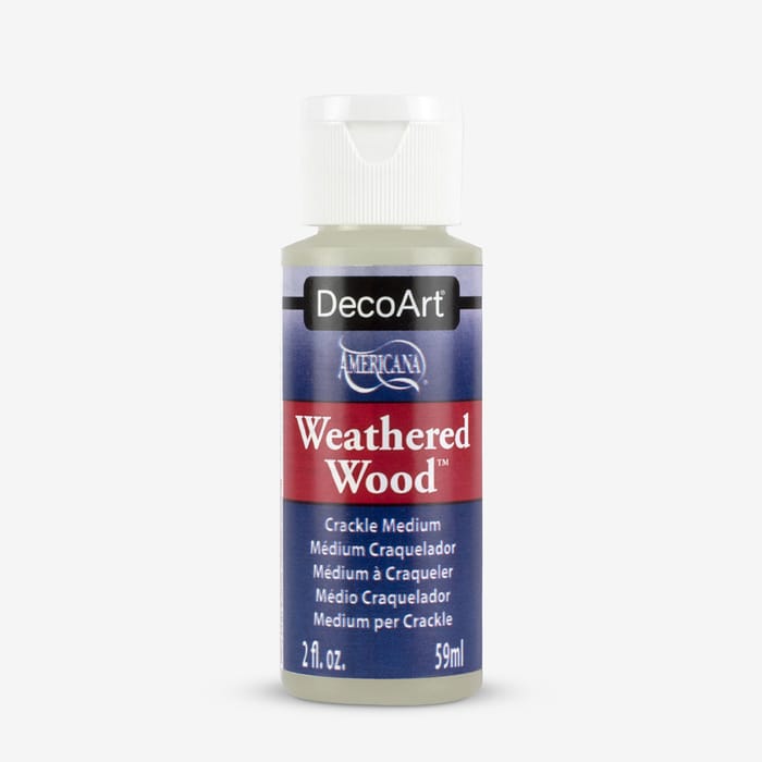 Deco Art : Americana : Weathered Wood : Crackle Medium : 59ml (2oz)