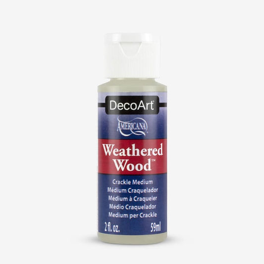 Deco Art : Americana : Weathered Wood : Crackle Medium : 59ml (2oz)