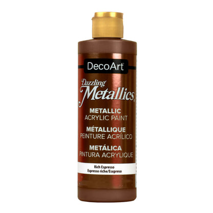 Deco Art : Dazzling Metallics : Metallic Acrylic Paint : 59ml (2oz)