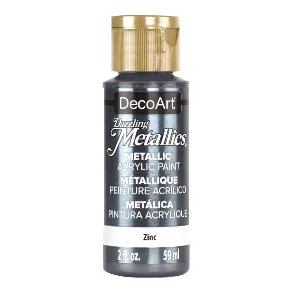 Deco Art : Dazzling Metallics : Metallic Acrylic Paint : 59ml (2oz)