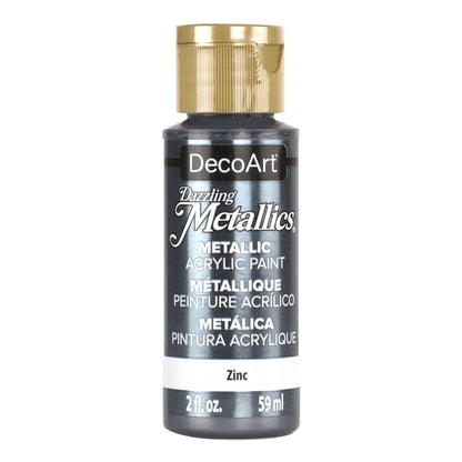 Deco Art : Dazzling Metallics : Metallic Acrylic Paint : 59ml (2oz)