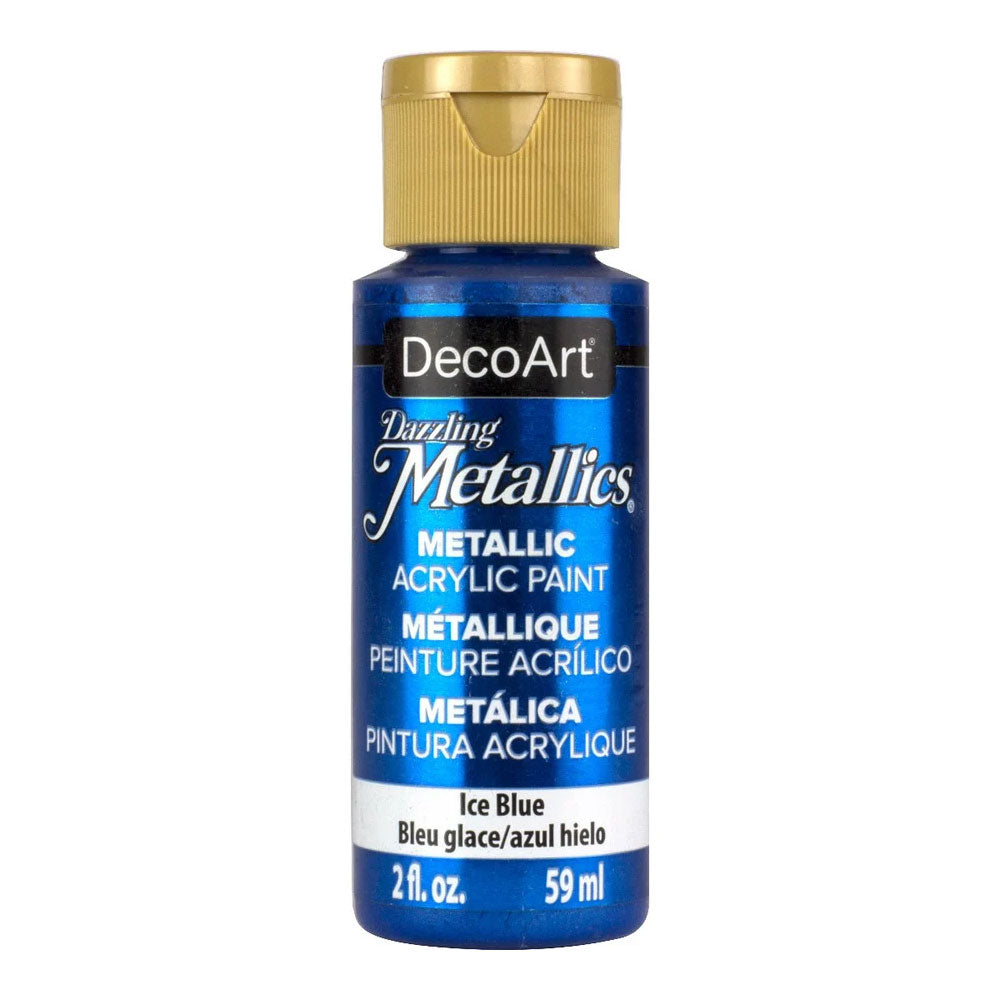 Deco Art : Dazzling Metallics : Metallic Acrylic Paint : 59ml (2oz)
