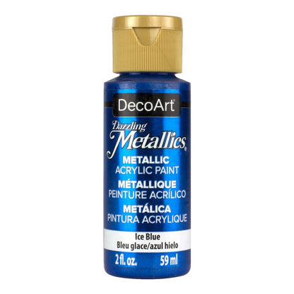Deco Art : Dazzling Metallics : Metallic Acrylic Paint : 59ml (2oz)