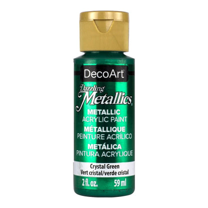 Deco Art : Dazzling Metallics : Metallic Acrylic Paint : 59ml (2oz)