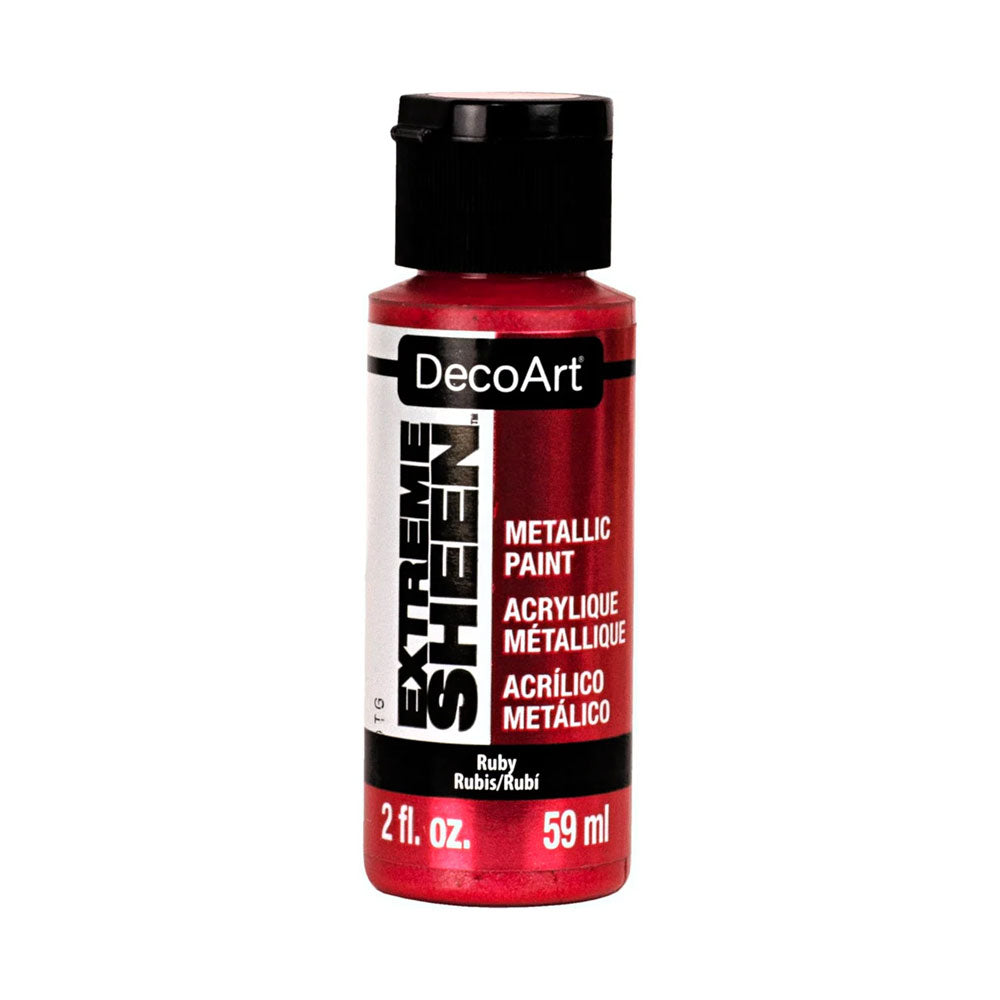 Deco Art : Extreme Sheen : Metallic Acrylic Paint : 59ml (2oz)