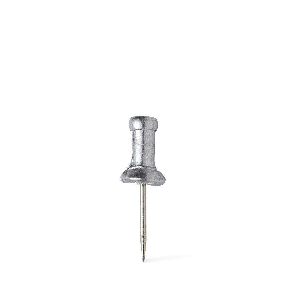 Studio Essentials : Aluminium and Stainless Steel 1/2in Push Pin : Box of 100