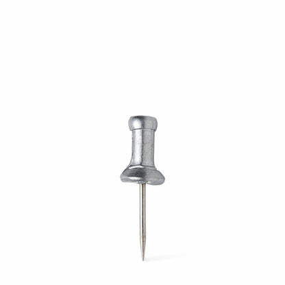 Studio Essentials : Aluminium and Stainless Steel 1/2in Push Pin : Box of 100