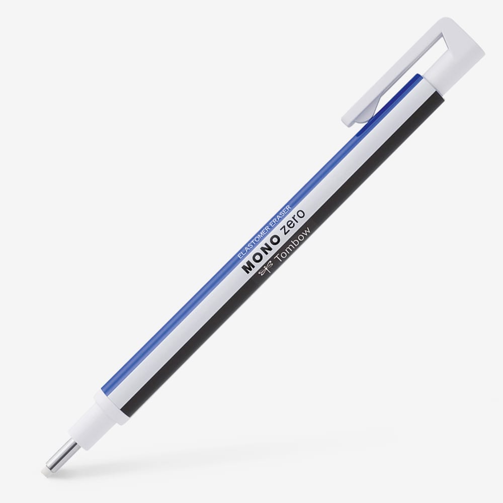 Tombow: MONO Zero Eraser : Round Tip : White Barrel