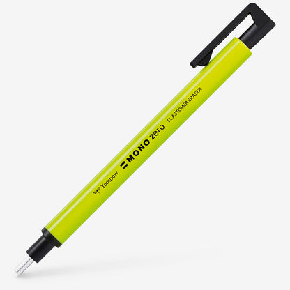 Tombow : Mono Zero Eraser Pen : 2.3mm Round Tip : Neon Yellow