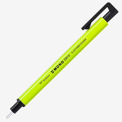 Tombow : Mono Zero Eraser Pen : 2.3mm Round Tip : Neon Yellow