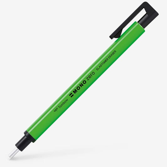 Tombow : Mono Zero Eraser Pen : 2.3mm Round Tip : Neon Green