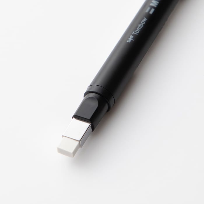 Tombow : Mono Zero Eraser Pen : Square Tip : Black Barrel