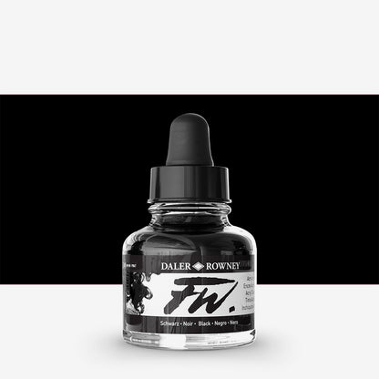 Daler-Rowney FW Artists' Ink Individual Colours - 29.5ml Bottles