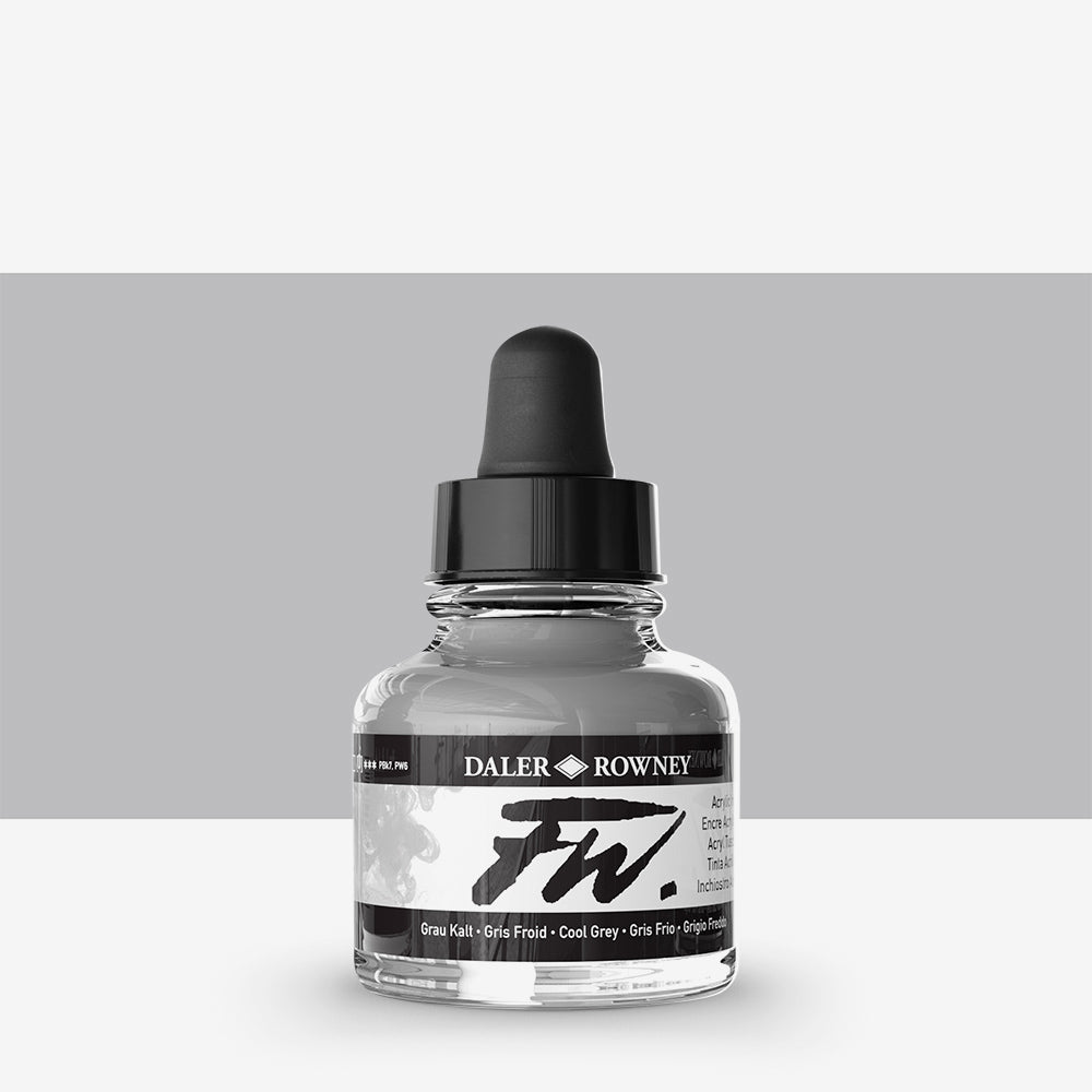Daler-Rowney FW Artists' Ink Individual Colours - 29.5ml Bottles